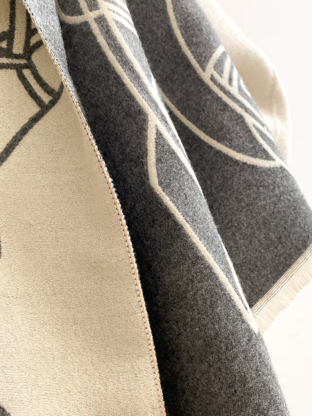 Sydney Pashmina Scarf Gray