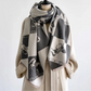 Zubiena Pashmina Scarf Gray
