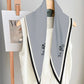 Carriage Gray Silk Diamond Scarf