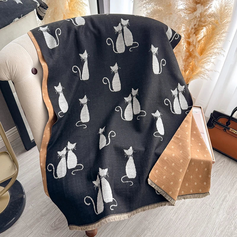 Pashmina Scarves / Cats Collection