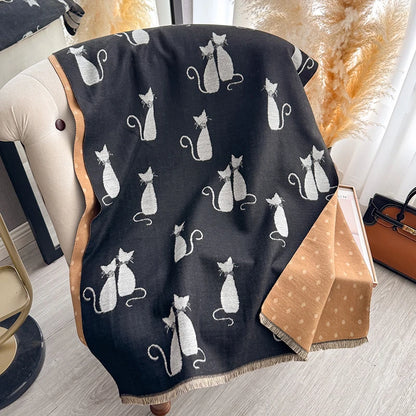 Pashmina Scarves / Cats Collection