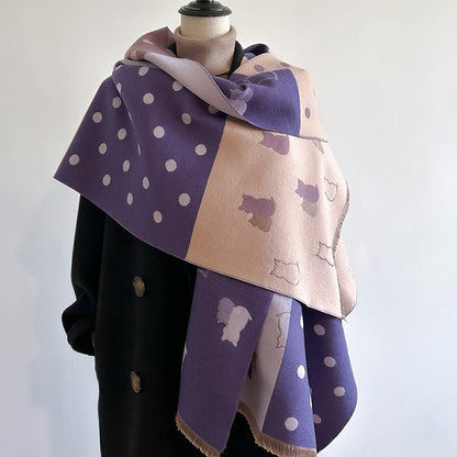 Lazara Luxury Pashminas Scarves / Cats