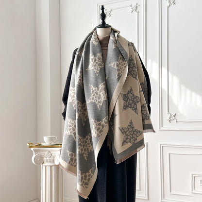 Stellia Pashmina Scarf Gray
