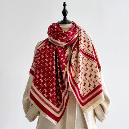 Sista Pashmina Scarf Red