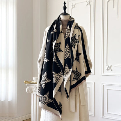 Stellia Pashmina Scarf Black