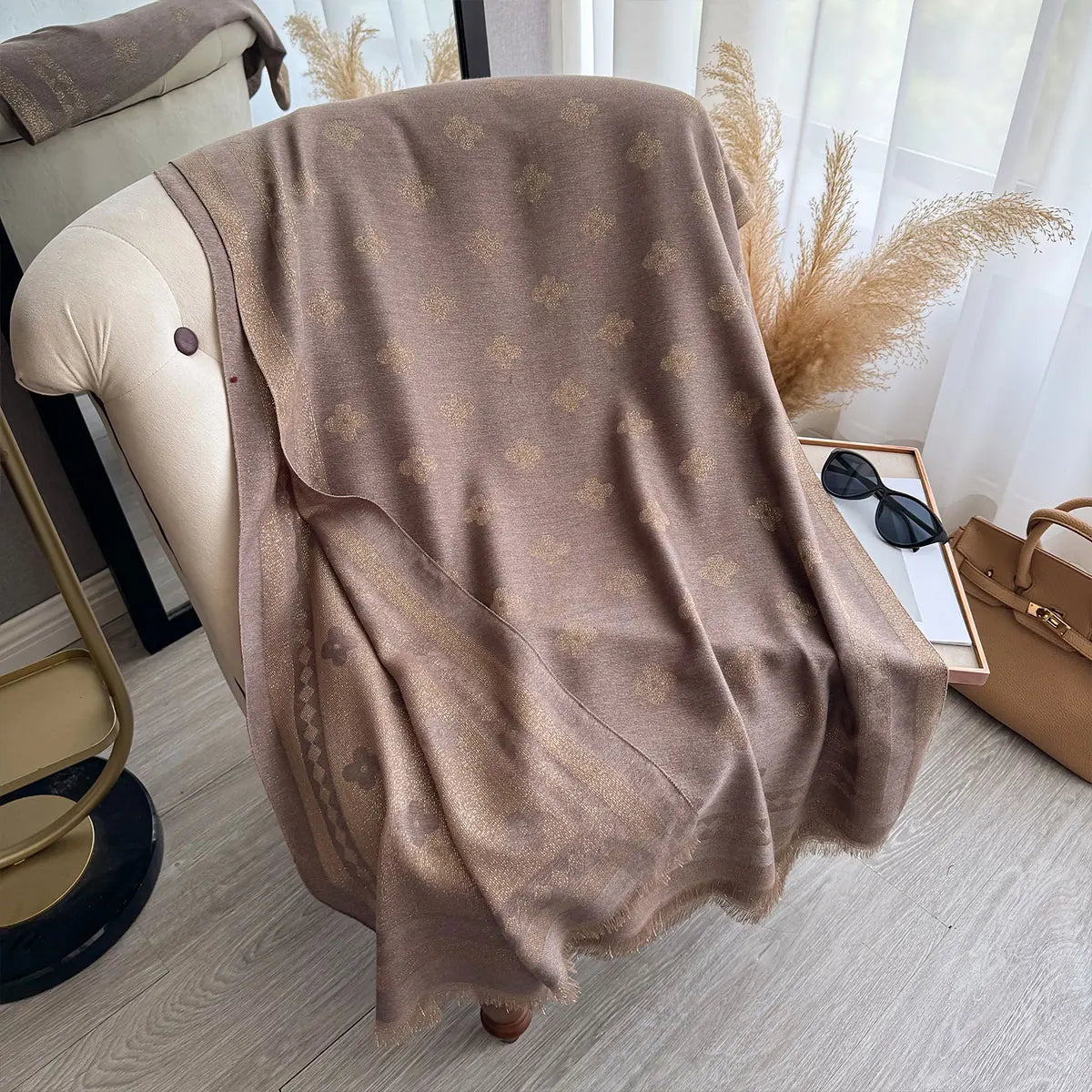 Gigia Pashmina Scarf Pink