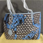 Lono Large Tote Bag with Horse Motif