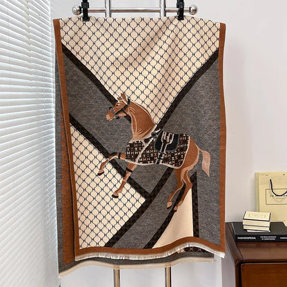 Cezanne Pashmina Scarf Brown