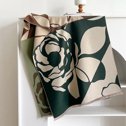 Rocchina Pashmina Scarf Brown