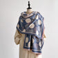 Ciretta Pashmina Scarf Blue