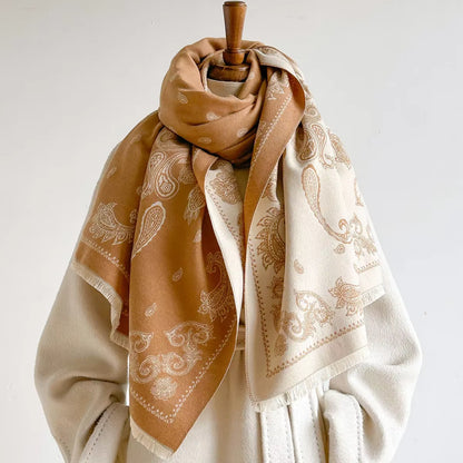 Cerise Pashmina Scarf Light Brown