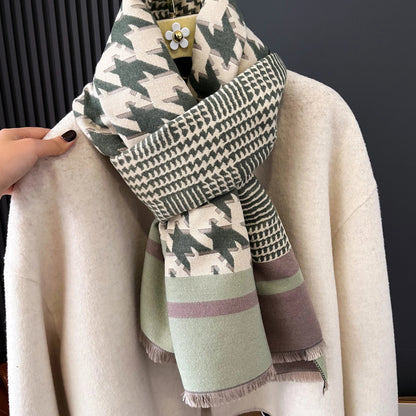 Cita Pashmina Scarf Green