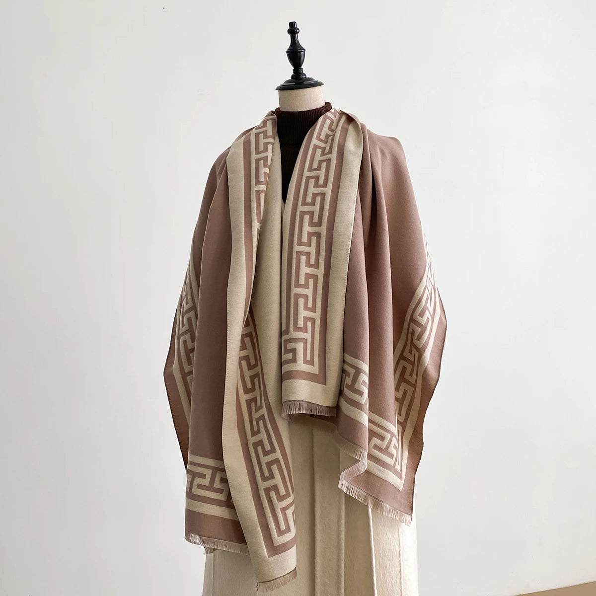 Linetta Pashmina Scarf Pink