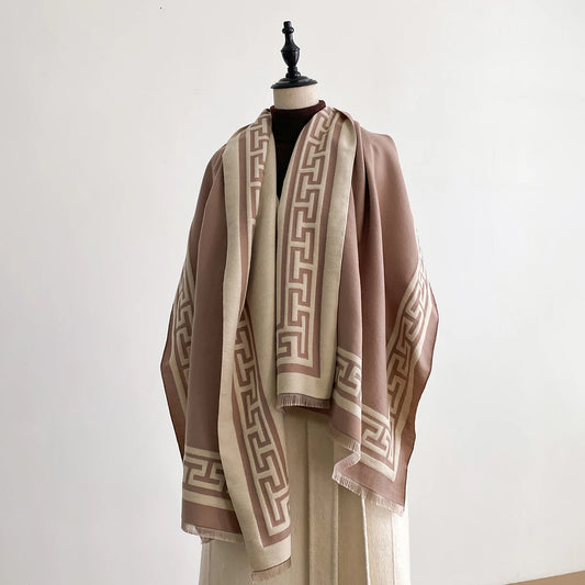 Linetta Pashmina Scarf Pink