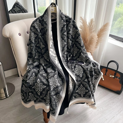 Tinuccia Pashmina Scarf Black