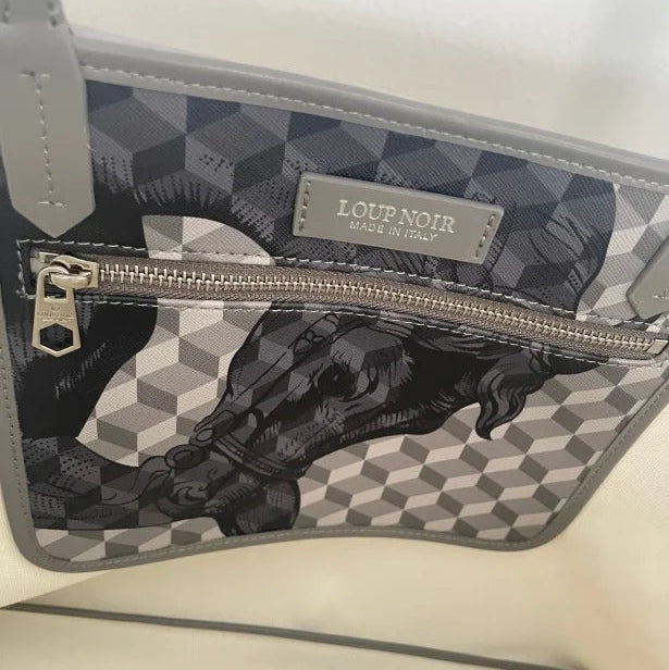 Lono Large Tote Bag with Horse Motif