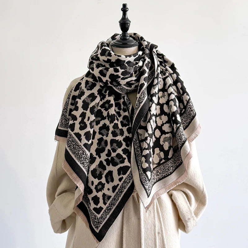 Tindara Pashmina Scarf Black