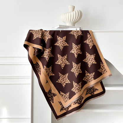 Stellia Pashmina Scarf Brown