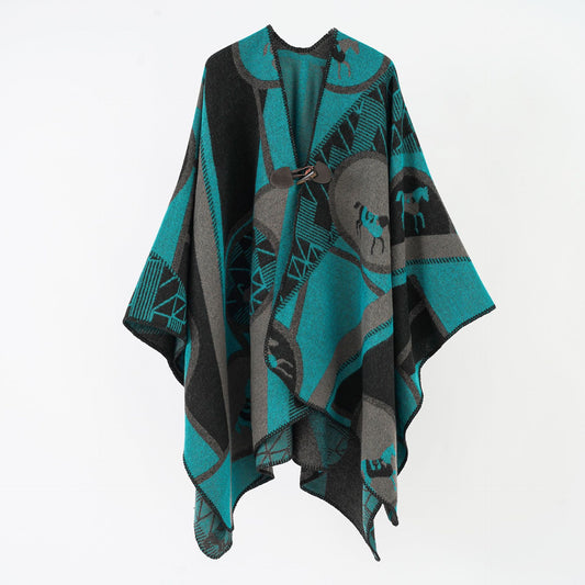 Maritza Poncho Teal