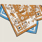 Animals Coffee Double Print Scarf / 90cm