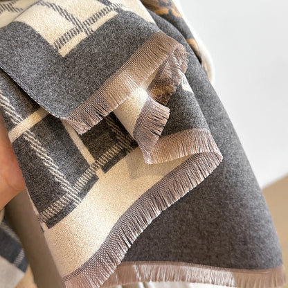 Ninette Pashmina Scarf Gray