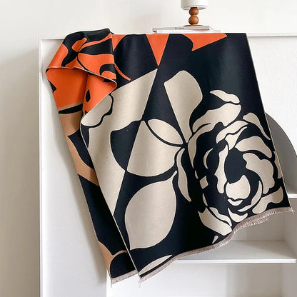 Rocchina Pashmina Scarf Orange