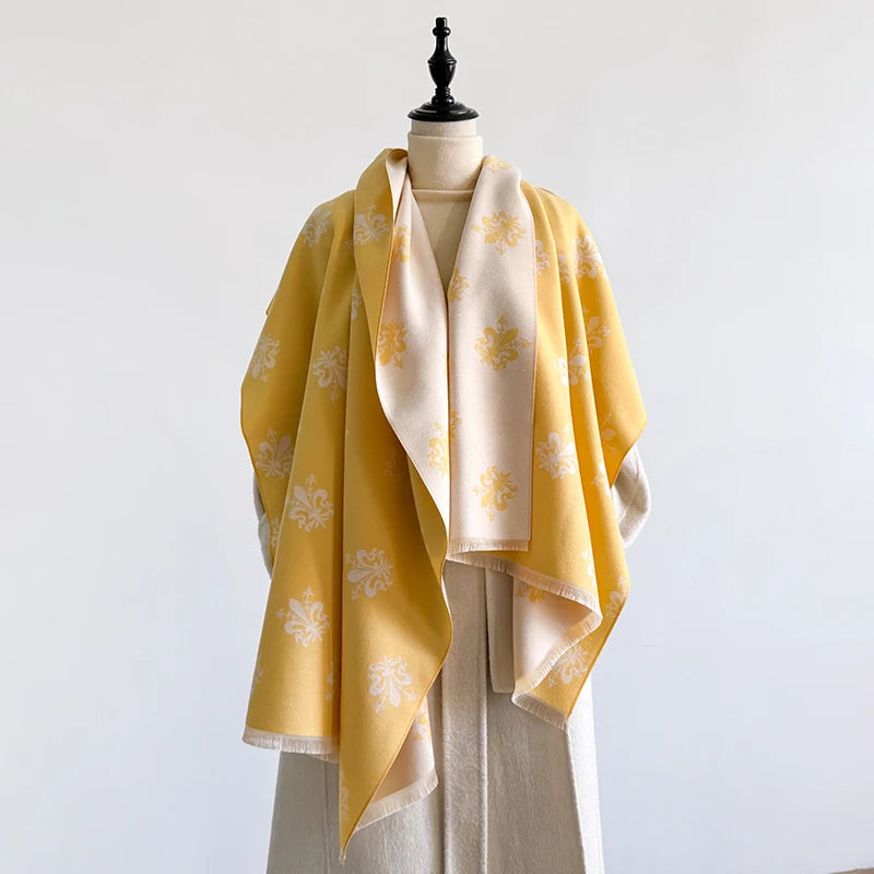 Isanna Pashmina Scarf Yellow