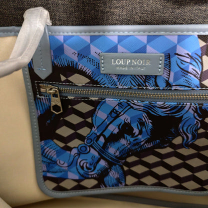 Lono Large Tote Bag with Horse Motif