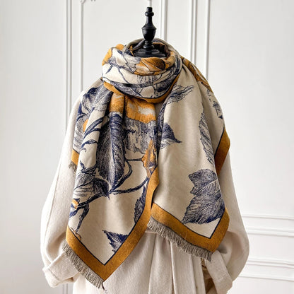 Rosella Pashmina Scarf Yellow