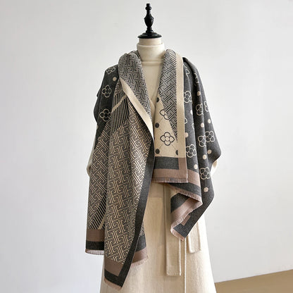Malina Pashmina Scarf Gray