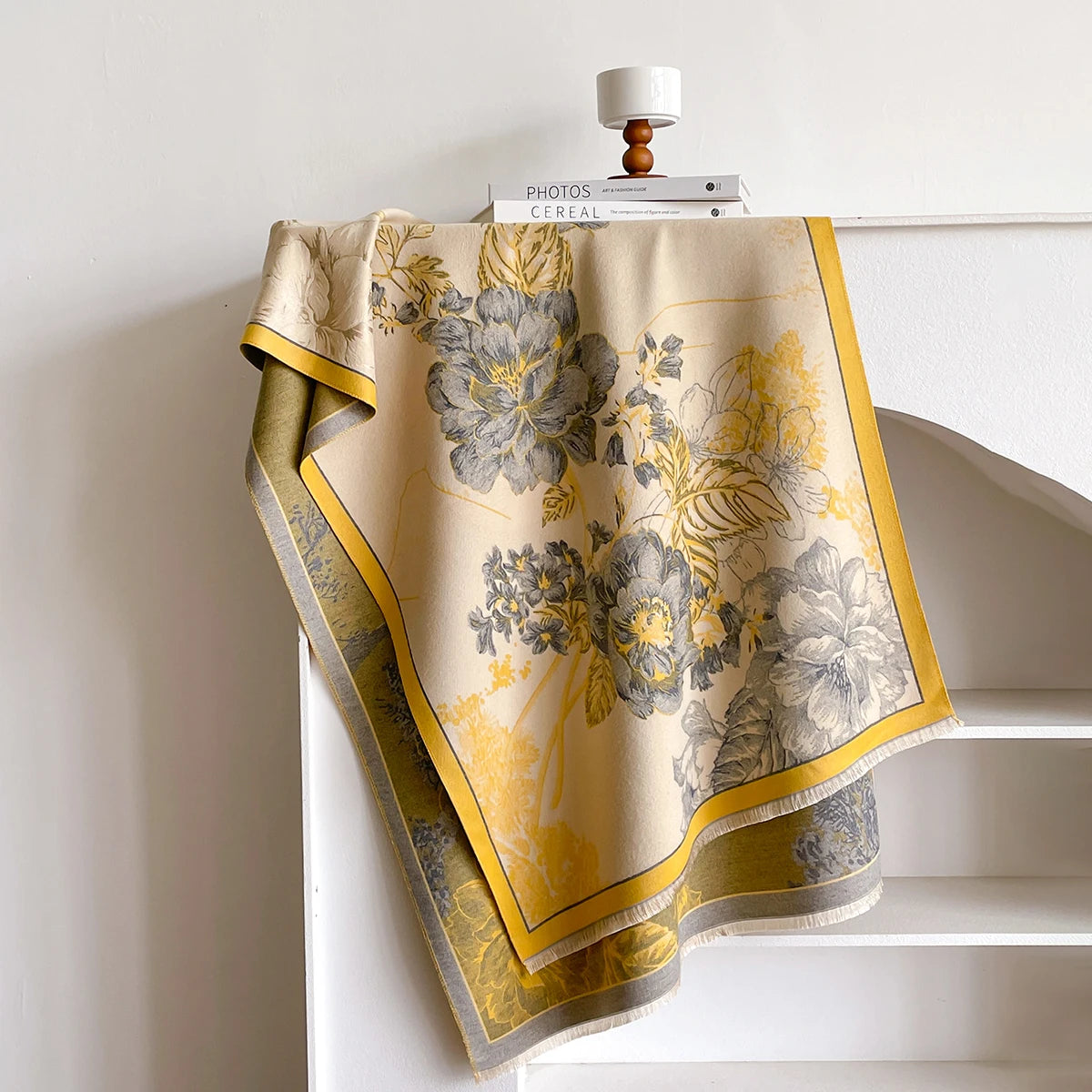 Claretta Pashmina Scarf Yellow