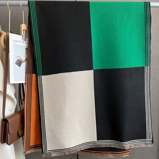 Gerbina Pashmina Scarf Green