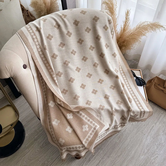 Gigia Pashmina Scarf Beige