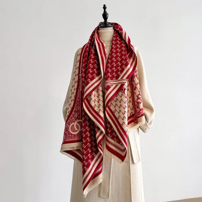 Sista Pashmina Scarf Red