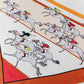 Horse Race Khaki Silk Scarf / 90cm