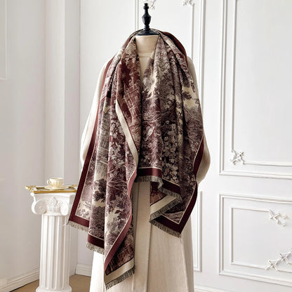 Foresta Pashmina Scarf Coffee