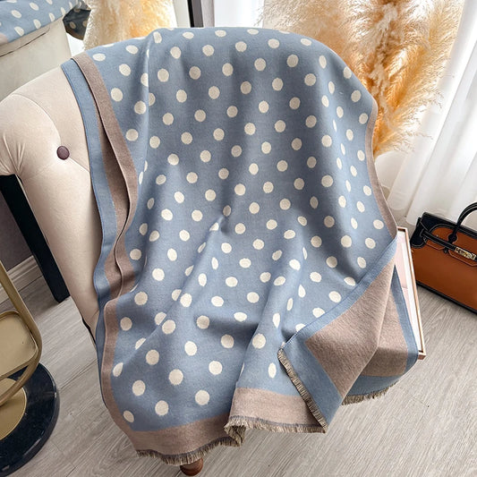 Tusolina Pashmina Scarf Blue