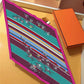Horse Race Burgundy Silk Diamond Scarf