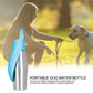 Insulated Dog Water Bottle | Stainless Steel | Portable & Foldable | Leak-Proof | 27oz/750ml
