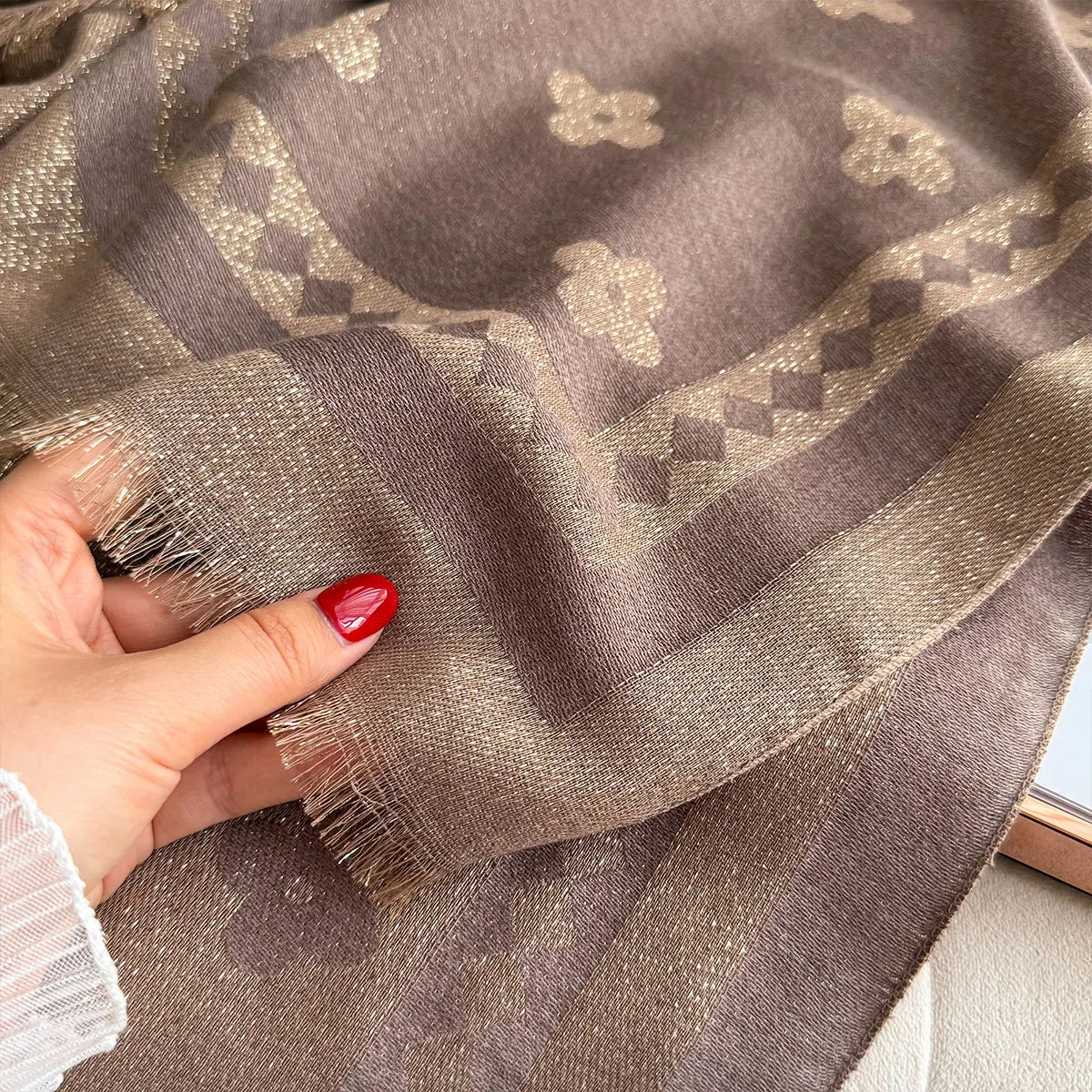 Gigia Pashmina Scarf Pink