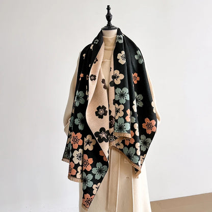 Crocetta Pashmina Scarf Black
