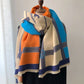 Maeve Pashmina Scarf Blue