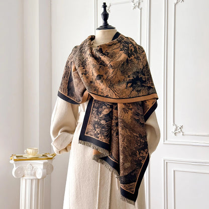 Foresta Pashmina Scarf Brown