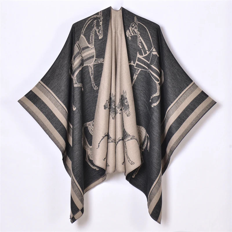 Josefa Poncho Khaki