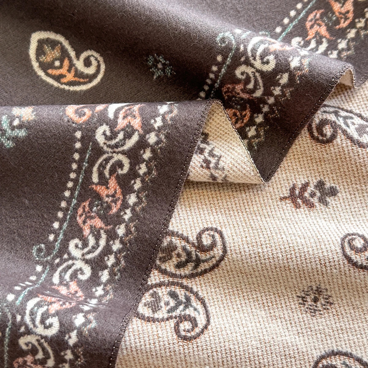 Susetta Pashmina Scarf Brown