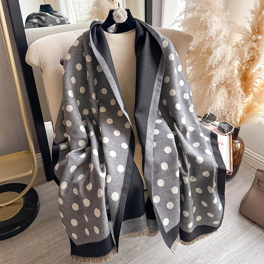 Tusolina Pashmina Scarf Gray