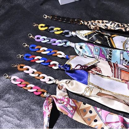 Silky Scarf Glasses Chain