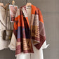 Ninon Pashmina Scarf Brown