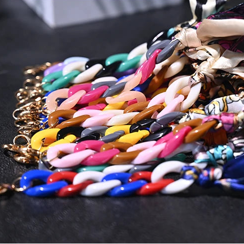 Silky Scarf Glasses Chain