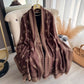 Gigia Pashmina Scarf Brown